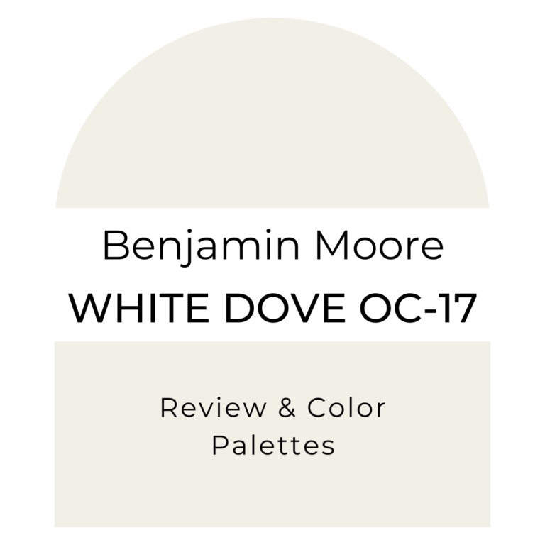 White Dove color sample on white background