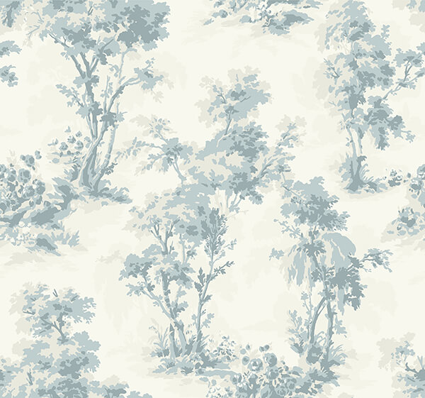 Chris Loves Juliablue and white wallpaper with trees