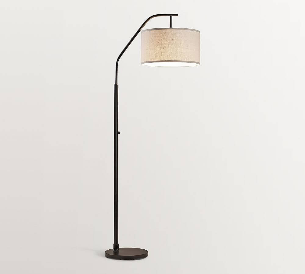 metal floor lamp