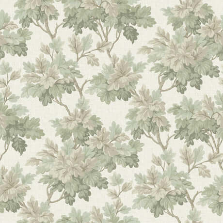 wallpaper with sage leaves