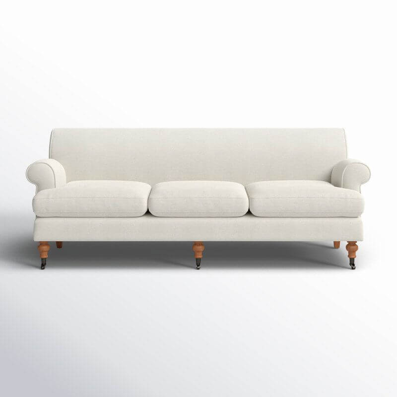 off white sofa