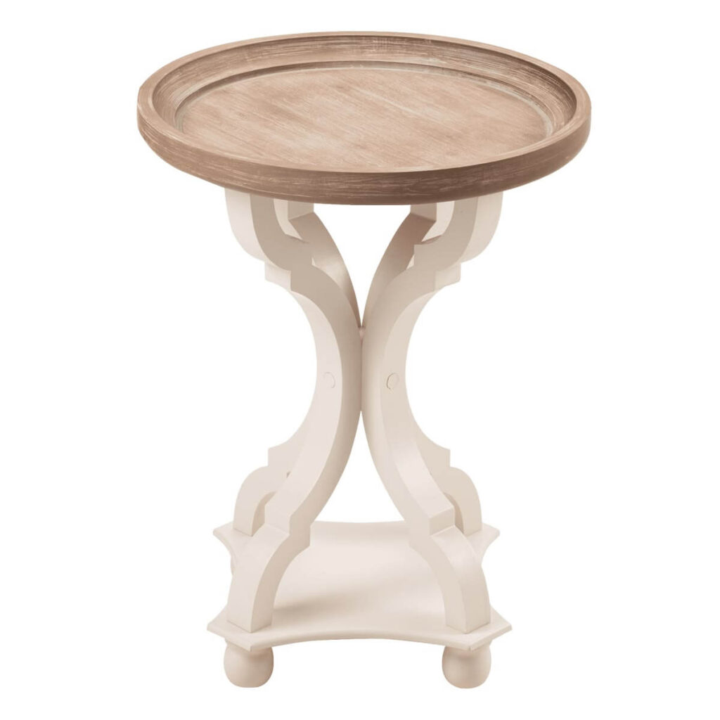 cottage style end table